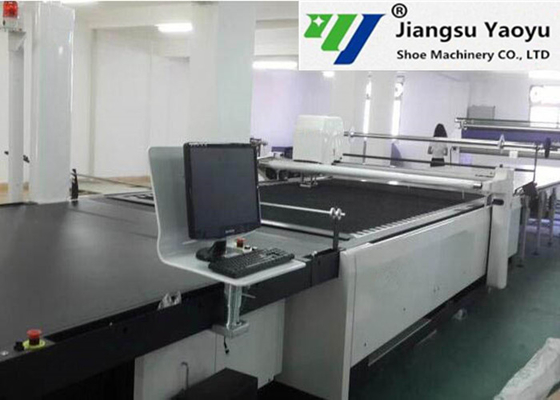 High Precision Automatic Cloth Cutting Machine , CNC Laser Cutting Machine